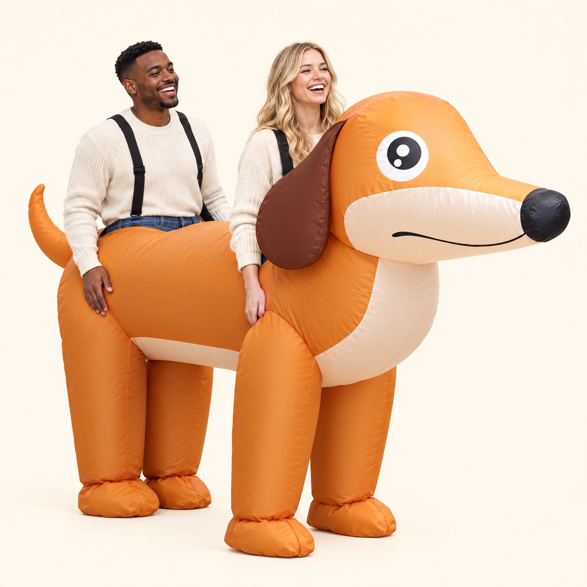 DoxieDuo costume front view