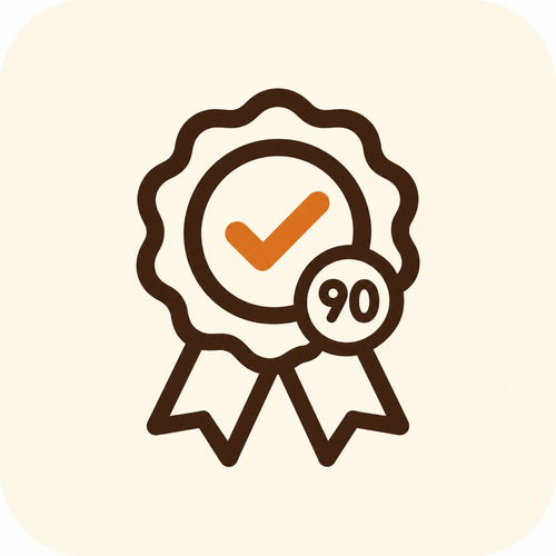 Extended 90-day guarantee